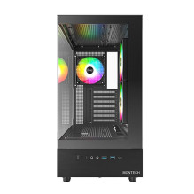 Case, MONTECH, XR, MidiTower, Not included, ATX, MicroATX, MiniITX, Colour Black, XR(B)