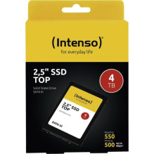 SSD, INTENSO, 4000 GB, Serial ATA III, 2.5", 1920xTBW rating, MTBF 2000000 h, 3812480