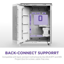 Case, NZXT, ATX / micro ATX / Mini-ITX / EATX, White, Midi Tower, PC, CM-H92FW-01
