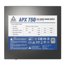 Power Supply, MONTECH, APX 750W, 750 W, APX750