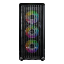 Case, MONTECH, X5, MidiTower, Case product features Transparent panel, Not included, Colour Black, X5(B)
