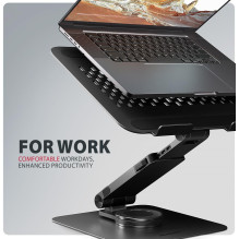 NB ACC STAND 10-17" ROTATING / ALUMINUM STND-LRB AXAGON NB ACC STAND 10-17" ROTATING / ALUMINUM STND-LRB AXAGON