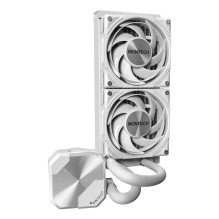 CPU aušintuvas, daugializdis, baltas / „Hyperflow SILENT240(W)“, „Montech“