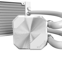 CPU aušintuvas, daugializdis, baltas / „Hyperflow SILENT240(W)“, „Montech“