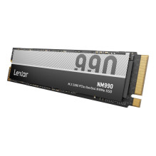 SSD, LEXAR, NM990, 4TB, M.2, NVMe, Įrašymo greitis 11000 MB/s, Skaitymo greitis 14000 MB/s, 2,45 mm, TBW 750 TB, MTBF 15