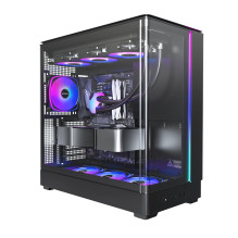 Case, MONTECH, micro ATX / Mini-ITX, Black, Midi Tower, PC, KING 45 PRO, KING45PRO(B)