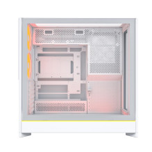 Korpusas, MONTECH, HS01 PRO, MidiTower, Korpuso savybės: Nuimamas HDD krepšelis / Permatomas skydelis, Nepridedamas, ATX