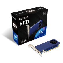 Vaizdo plokštė, SPARKLE, Intel Arc A310, 4 GB, GDDR6, PCIE 4.0 8x, vieno lizdo ventiliatorius, 1xHDMI, 2xMini DisplayPor
