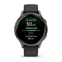 SMARTWATCH VENU 4 41MM / SLATE / BLK 010-03013-02 GARMIN