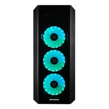 Korpusas, CHIEFTEC, ATX / micro ATX / Mini-ATX, Juodas, Midi Tower, PC, GL-03B-UC-OP
