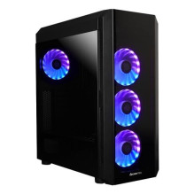 Korpusas, CHIEFTEC, ATX / micro ATX / Mini-ATX, Juodas, Midi Tower, PC, GL-03B-UC-OP