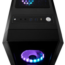 Korpusas, CHIEFTEC, ATX / micro ATX / Mini-ATX, Juodas, Midi Tower, PC, GL-03B-UC-OP