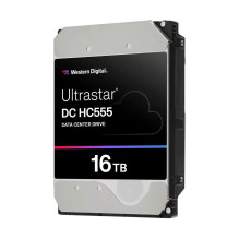 HDD, WESTERN DIGITAL, Serial ATA III, 3.5 ", Buffer 512 MB, 7200 RPM, 16 TB, Western Digital Ultrastar DC HC555, Ul