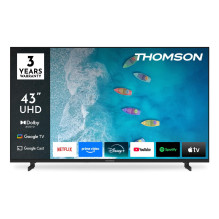 TV Set, THOMSON, 43 ", 4K Ultra HD, 3840 x 2160 pixels, Flat, 16:9, LED, 43UG4S15