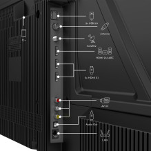 Televizorius, THOMSON, 65", 4K Ultra HD, 3840 x 2160 pikselių, plokščias, 16:9, LED, 65UG4S15
