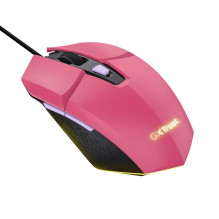 MOUSE USB OPTICAL GAMING PINK / GXT109P FELOX 25068 TRUST MOUSE USB OPTICAL GAMING PINK / GXT109P FELOX 25068 TRUST