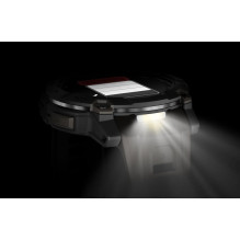 „Garmin Instinct 3“ – 50 mm, AMOLED juodas su tamsiai pilkos spalvos dirželiu / 010-03020-00