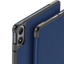 Dux Ducis Xiaomi Redmi Pad 2 Pro Domo Series Tri-fold Stand PU Leather Tablet Cover Blue