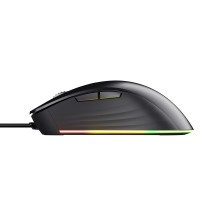 MOUSE USB OPTICAL GAMING / GXT924 YBAR+ BLACK 24890 TRUST