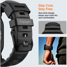 Spigen WBS2 Band Apple Watch 44 / 45 / 46 / 49mm Black Spigen WBS2 Band Apple Watch 44 / 45 / 46 / 49mm Black