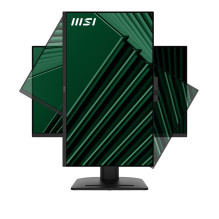 LCD Monitor, MSI, PRO MP275QPDG, 27", Business, Swivel, Pivot, Height adjustable, Tilt, Matte, Panel IPS, 2560x1440