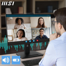 LCD Monitor, MSI, PRO MP275QPDG, 27", Business, Swivel, Pivot, Height adjustable, Tilt, Matte, Panel IPS, 2560x1440