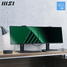 LCD Monitor, MSI, PRO MP275QPDG, 27", Business, Swivel, Pivot, Height adjustable, Tilt, Matte, Panel IPS, 2560x1440