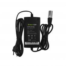 Green Cell Battery Charger 42V 2A (XLR 3 PIN), skirtas E-BIKE 36V