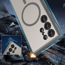 Tech-Protect Tech-Protect MagMat MagSafe case for Samsung Galaxy S24 Ultra - titanium matte