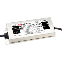 Impulsinis maitinimo šaltinis LED 24V 75W 3.15A, PFC, IP65, dimeriuojamas, MEAN WELL, ELG-75-24A-3Y