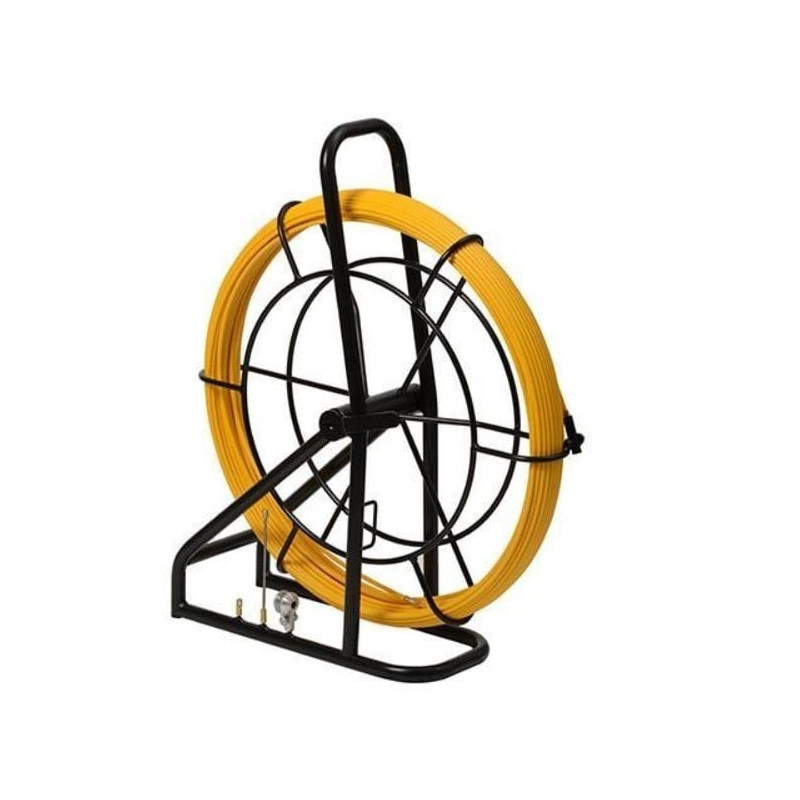 Kabelio pratraukėjas (100m, 6mm, geltonas, polipropilenas)