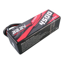 „Gens Ace G-Tech“ 4500mAh 6S1P 22.2V 60C kieto korpuso RC automobilio Lipo akumuliatorius 14 colių