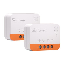 „Sonoff ZBMINIL2“ išmanusis „ZigBee“ mini jungiklis (2 vnt.)
