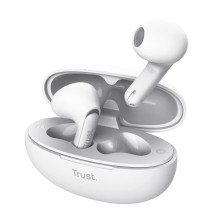 HEADSET EARPHONES YAVI BT ENC / WHITE 25173 TRUST HEADSET EARPHONES YAVI BT ENC / WHITE 25173 TRUST