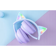 Onikuma B90 RGB Cat Ear Blue / Purple