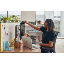 HP Poly Blackwire 3220 Stereo USB-C Black Headset +USB-C / A Adapter (Bulk)