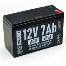 12V 7Ah akumulators :: AGM...