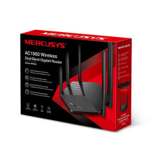 Belaidis maršrutizatorius, MERCUSYS, 1900 Mbps, 1 WAN, 2x10 / 100 / 1000M, Antenų skaičius 6, MR50G