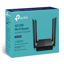 Wireless Router, TP-LINK, Wi-Fi 5 (802.11ac), Data speed 1200 Mbit / s, Ethernet WAN Yes, Ethernet LAN Yes, 4xLAN ports,
