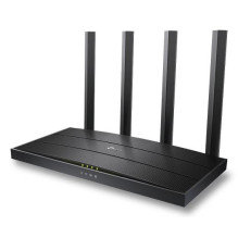 Wireless Router, TP-LINK, Wireless Router, 1500 Mbps, Wi-Fi 6, 1 WAN, 3x10 / 100 / 1000M, Number of antennas 4, ARCHERAX