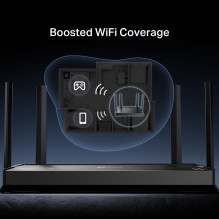 Wireless Router, TP-LINK, 3600 Mbps, Number of antennas 4, ARCHERBE220