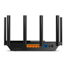 Wireless Router, TP-LINK, Wireless Router, 5400 Mbps, USB 3.0, 1 WAN, 4x10 / 100 / 1000M, Number of antennas 6, ARCHERAX