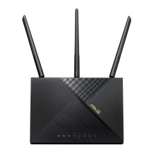 Wireless Router, ASUS, Wireless Router, 1800 Mbps, Wi-Fi 5, Wi-Fi 6, 1 WAN, 4x10 / 100 / 1000M, Number of antennas 4, 4G
