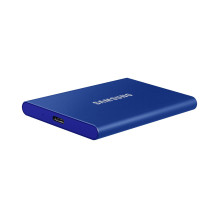 External SSD, SAMSUNG, T7, 1TB, USB 3.2, Write speed 1000 MBytes / sec, Read speed 1050 MBytes / sec, MU-PC1T0H / WW