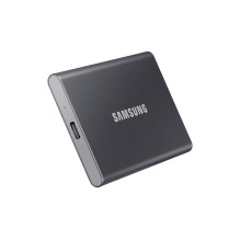 Išorinis SSD, SAMSUNG, T7, 1TB, USB 3.2, Rašymo greitis 1000 MB/s, Skaitymo greitis 1050 MB/s, MU-PC1T0T / WW