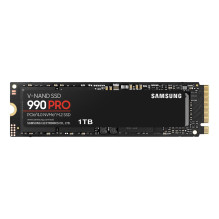 SSD, SAMSUNG, 990 PRO, 1TB, M.2, PCIE, NVMe, MLC, Rašymo greitis 6900 MB/s, Skaitymo greitis 7450 MB/s, 2,3 mm, TBW 600 