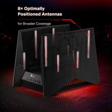 Wireless Router, TP-LINK, Router, 19000 Mbps, LAN \ WAN ports 2, ARCHERGE800