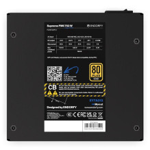 Power Supply, ENDORFY, ATX, PC, 100 - 240 V, 750 W, EY7A013