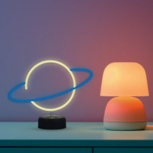 Manta SNL38BLT LED lamp Light decoration Planeta blue / white