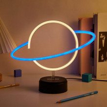 Manta SNL38BLT LED lamp Light decoration Planeta blue / white